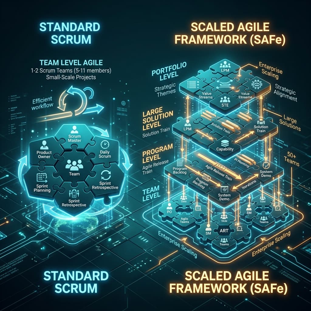 What are the Major Differences Between CSM vs SAFe...