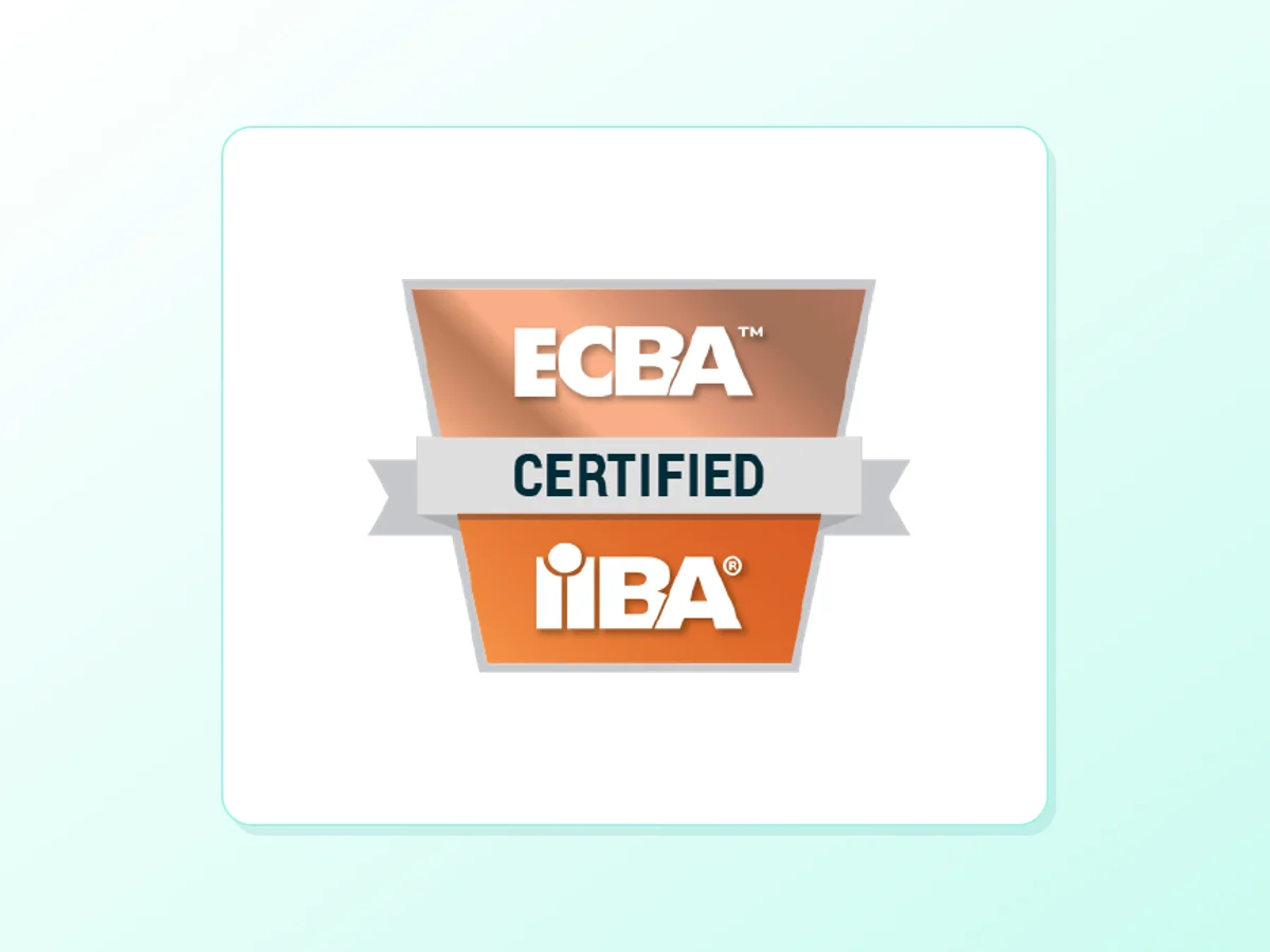 Entry Certificate in Business Analysis™ (ECBA™) Certification Training