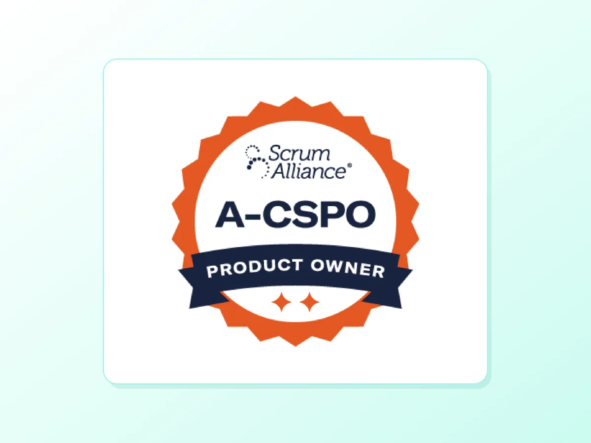 Advanced Certified Scrum Product Owner (A-CSPO®) Certification Training