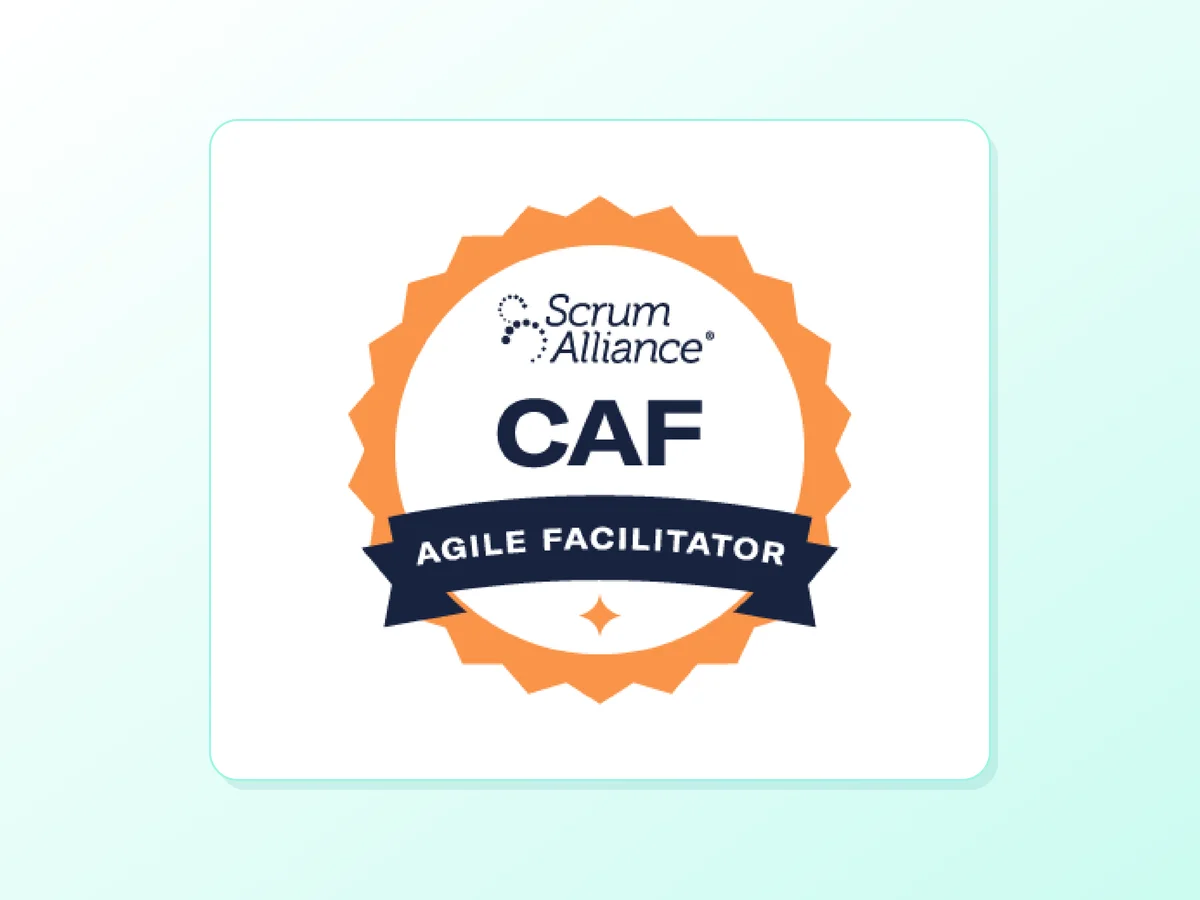 Agile Coaching Skills - Certified Facilitator (CAF) Training