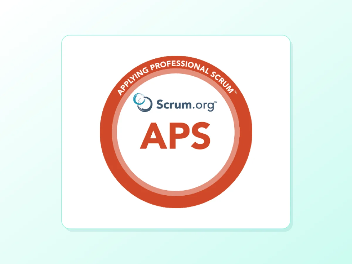 Applying Professional Scrum™ (APS) Certification Training