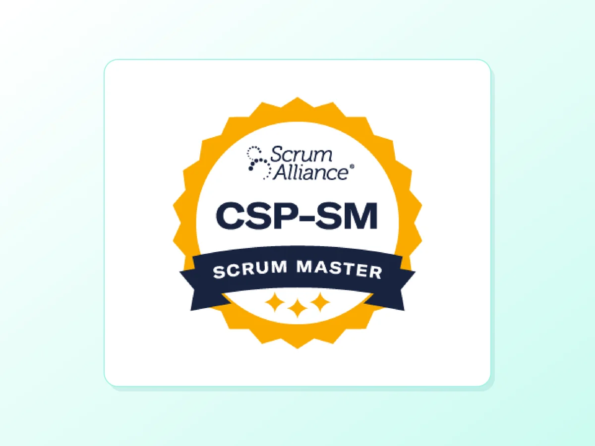 Certified Scrum Professional - ScrumMaster (CSP®-SM) Certification Training