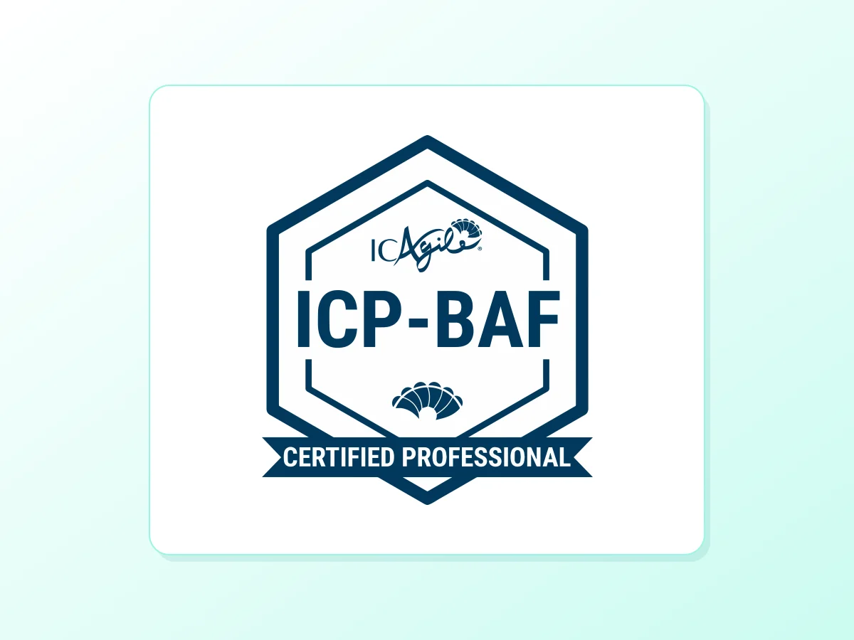 ICAgile Business Agility Foundations (ICP-BAF) Certification Training
