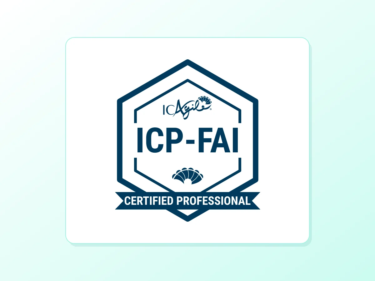 ICAgile Foundations of AI (ICP-FAI) Certification Training