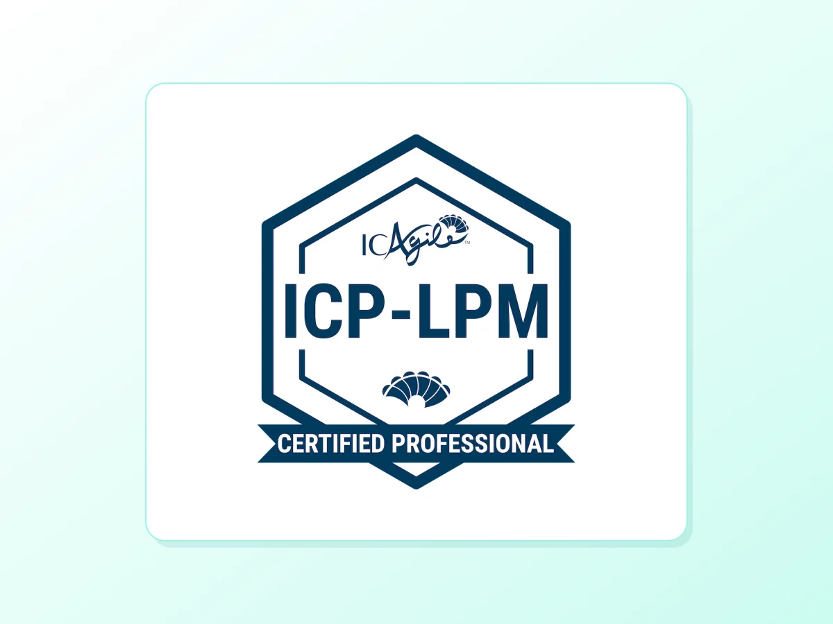 ICAgile Lean Portfolio Management (ICP-LPM) Certification Training