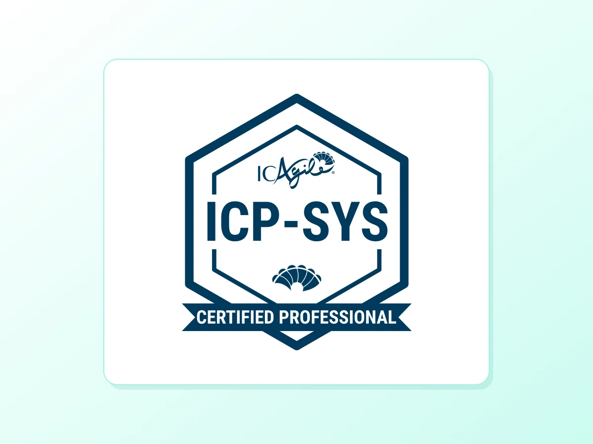 ICAgile Systems Coaching (ICP-SYS) Certification Training