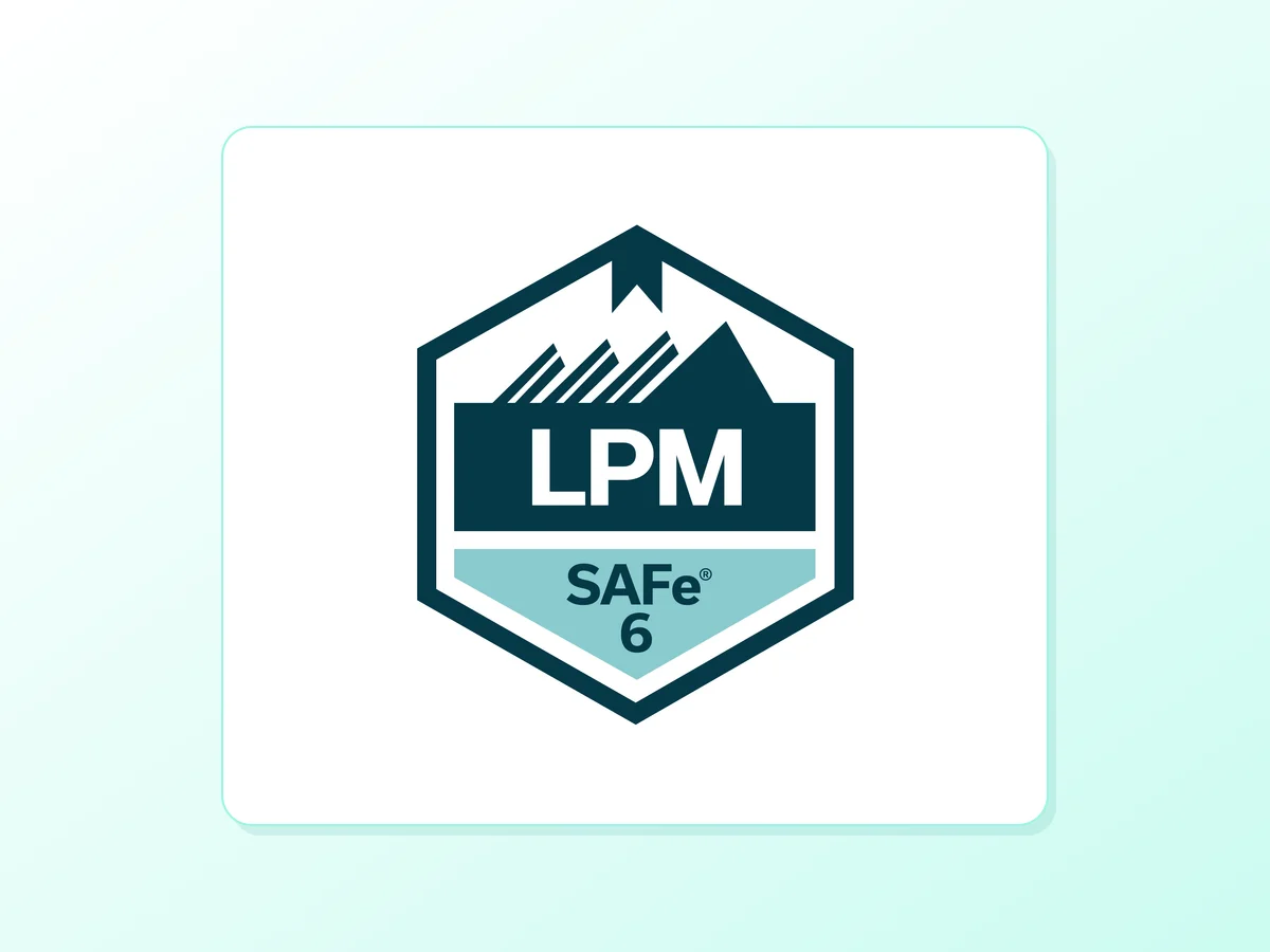 SAFe® 6.0 Lean Portfolio Management (LPM) Certification Training