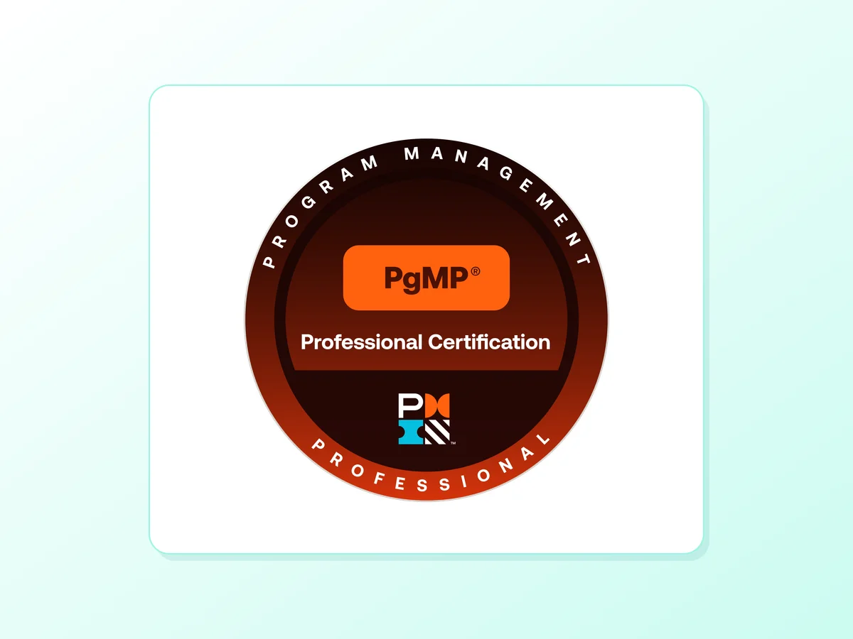 Program Management Professional (PgMP)® Certification Training