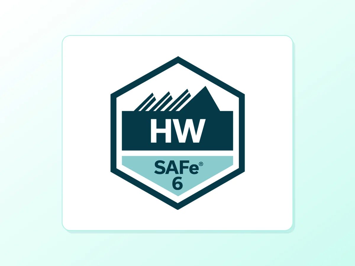 SAFe® for Hardware Certification Training