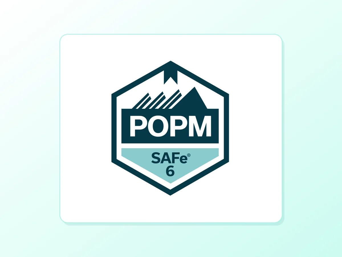 AI-Empowered SAFe® 6.0 Product Owner/Product Manager (POPM) Certification Training