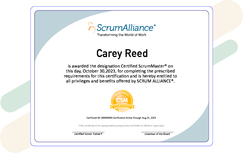CSM certificate